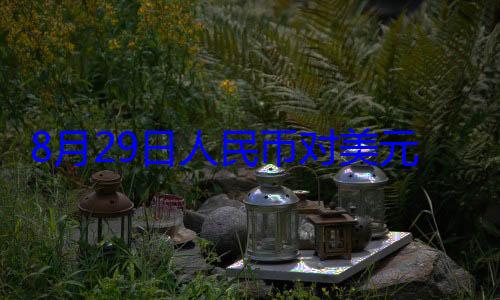 33个基点人民币对美8月29日元中间价报0元 上调